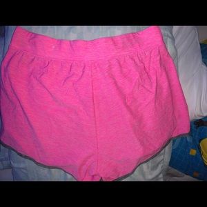 PINK active wear shorts girls